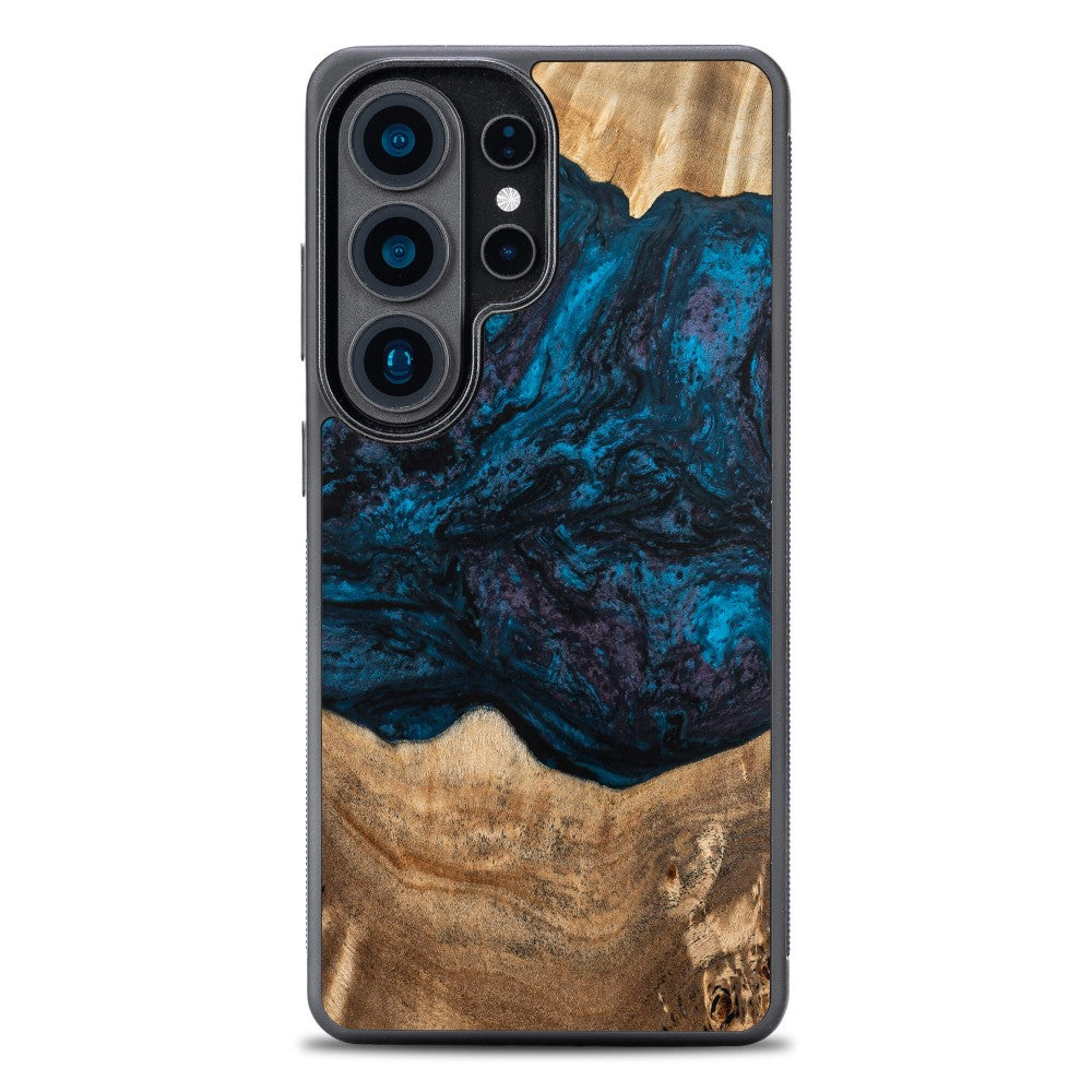 Holzhülle für Galaxy S26 Ultra, Bewood Unique Planets Neptun