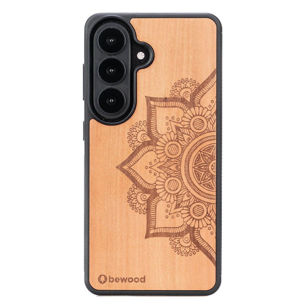 Holzhülle für Galaxy A57 5G, Bewood Apfelbaum Mandala