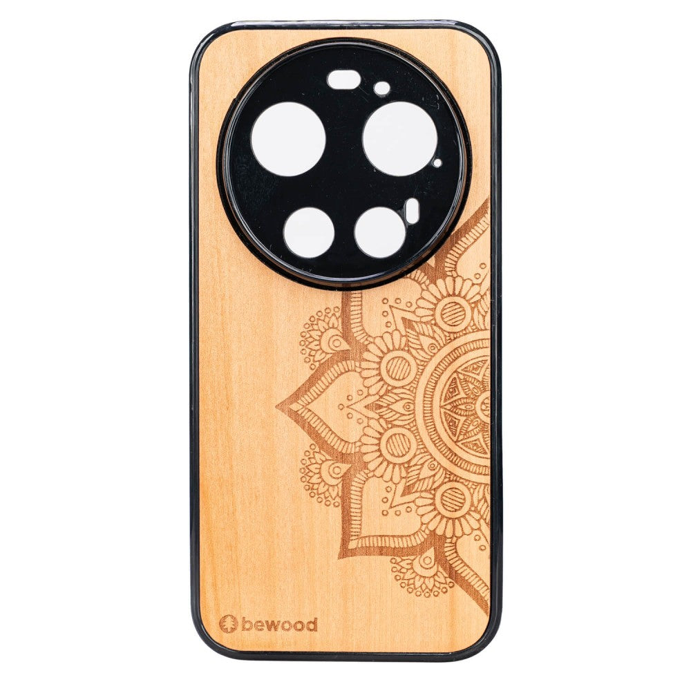 Holzhülle für Xiaomi 17 Ultra, Bewood Apfelbaum Mandala