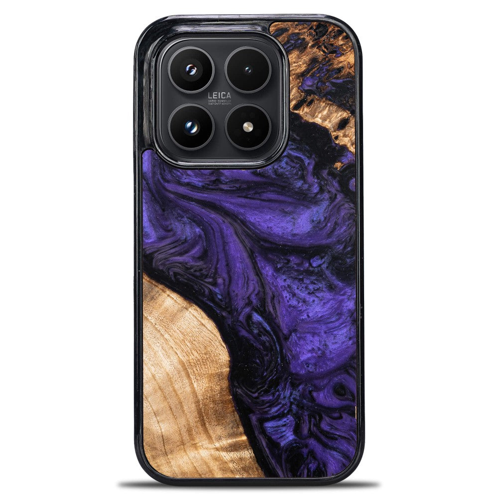 Holzhülle für Xiaomi 17, Bewood Unique Violet
