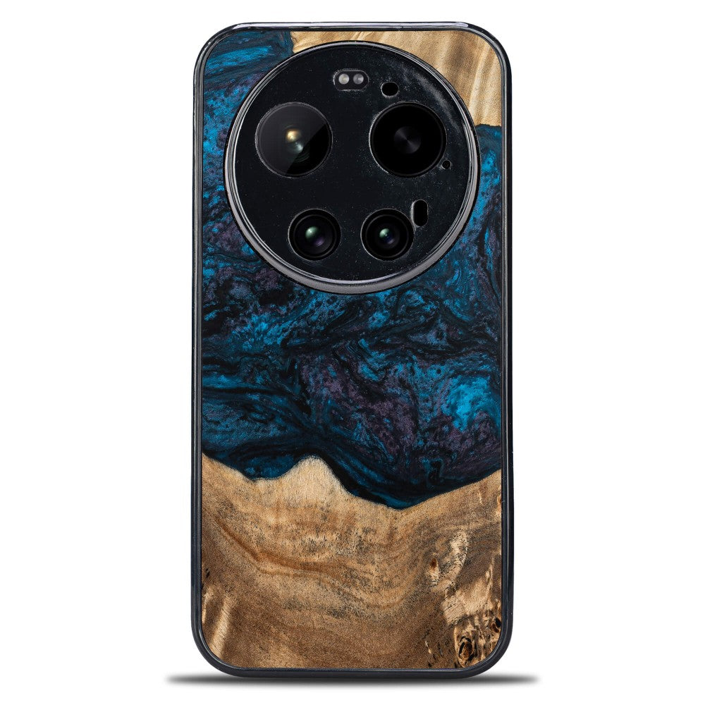 Holzhülle für Xiaomi 17 Ultra, Bewood Unique Planets Neptun