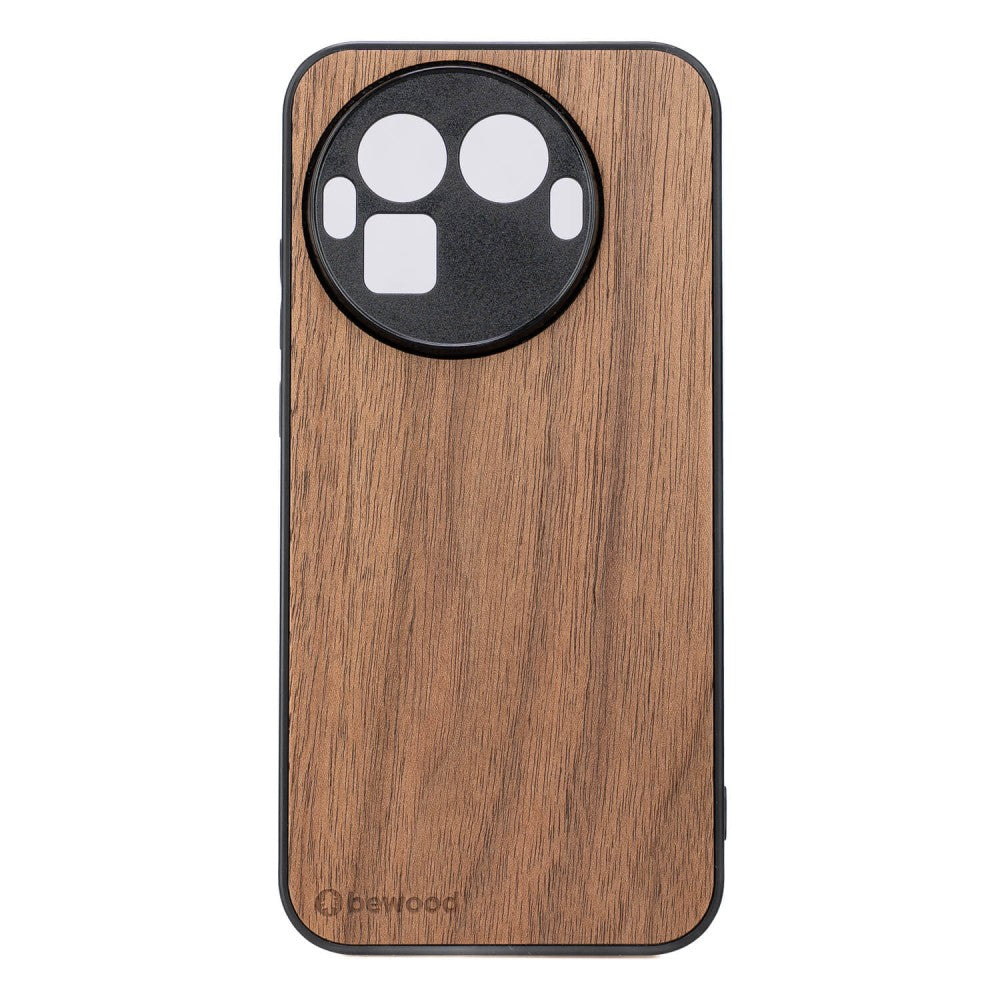 Holzhülle für Realme GT 8 Pro, Bewood Amerikanischer Nussbaum