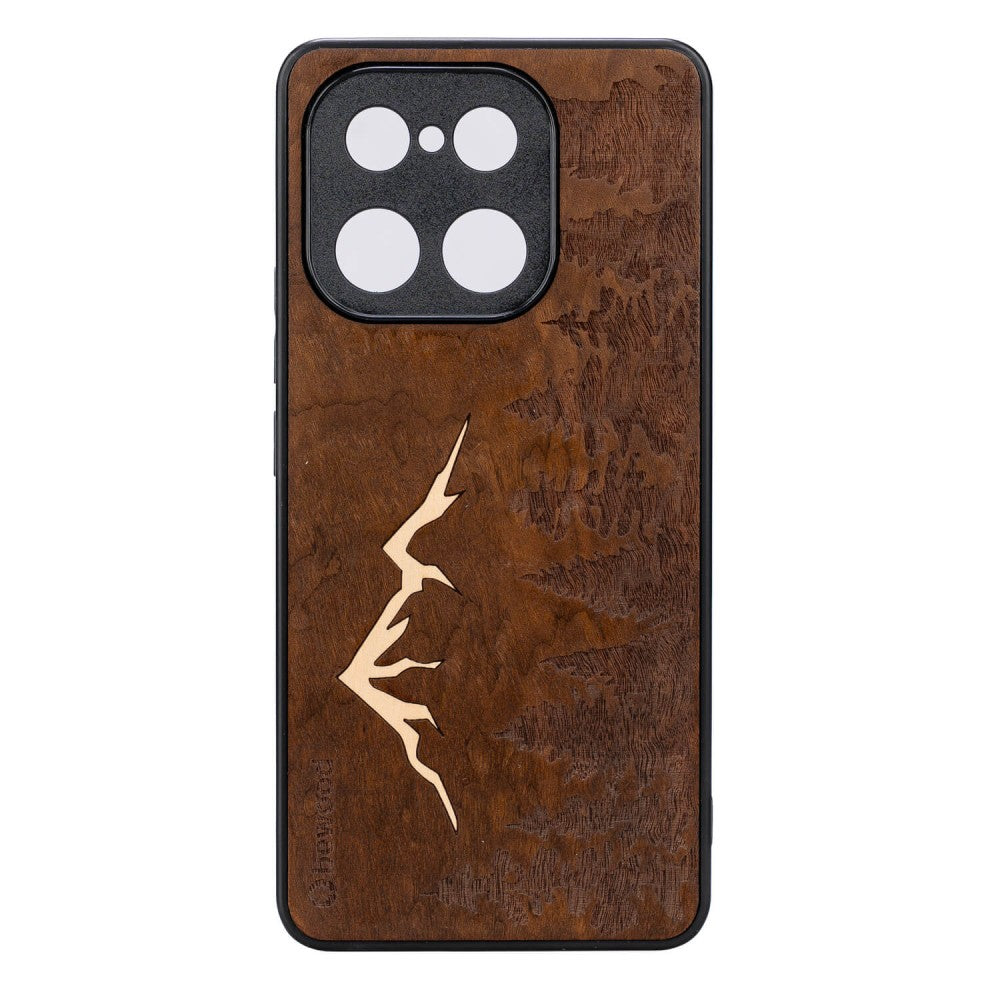 Holzhülle für Realme 16 Pro 5G, Bewood Imbuia-Gebirge