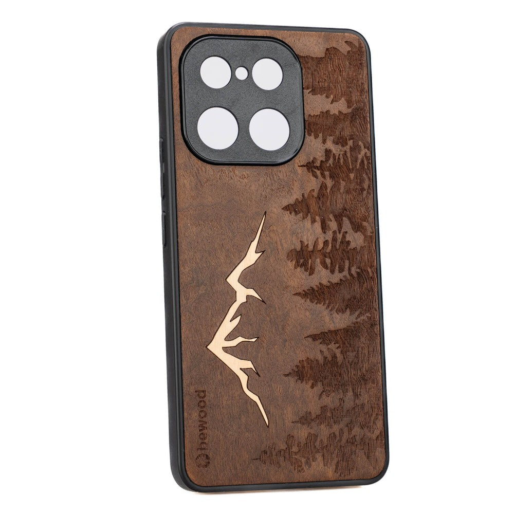 Holzhülle für Realme 16 Pro 5G, Bewood Imbuia-Gebirge