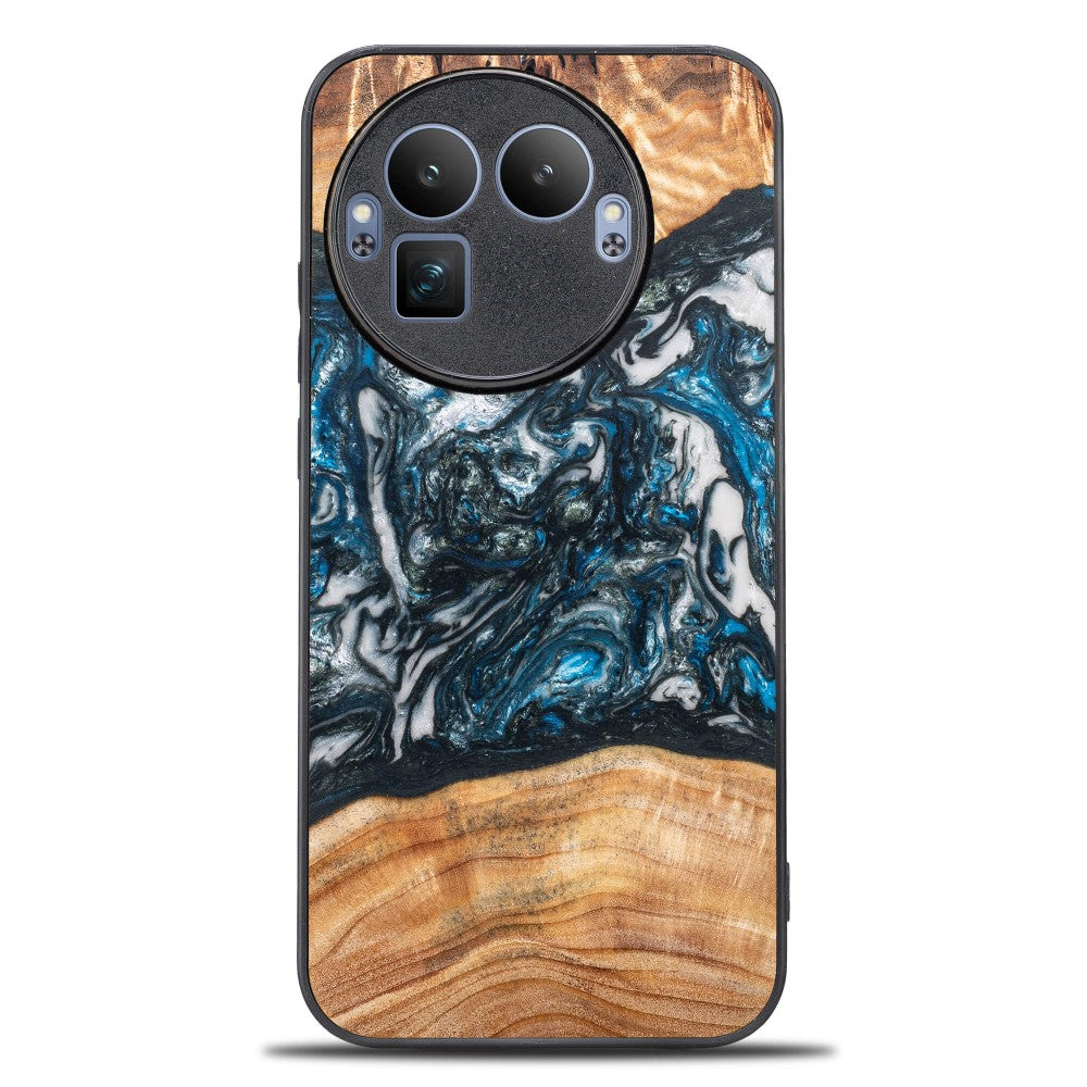 Holzhülle für Realme GT 8 Pro, Bewood Unique Planets Erde