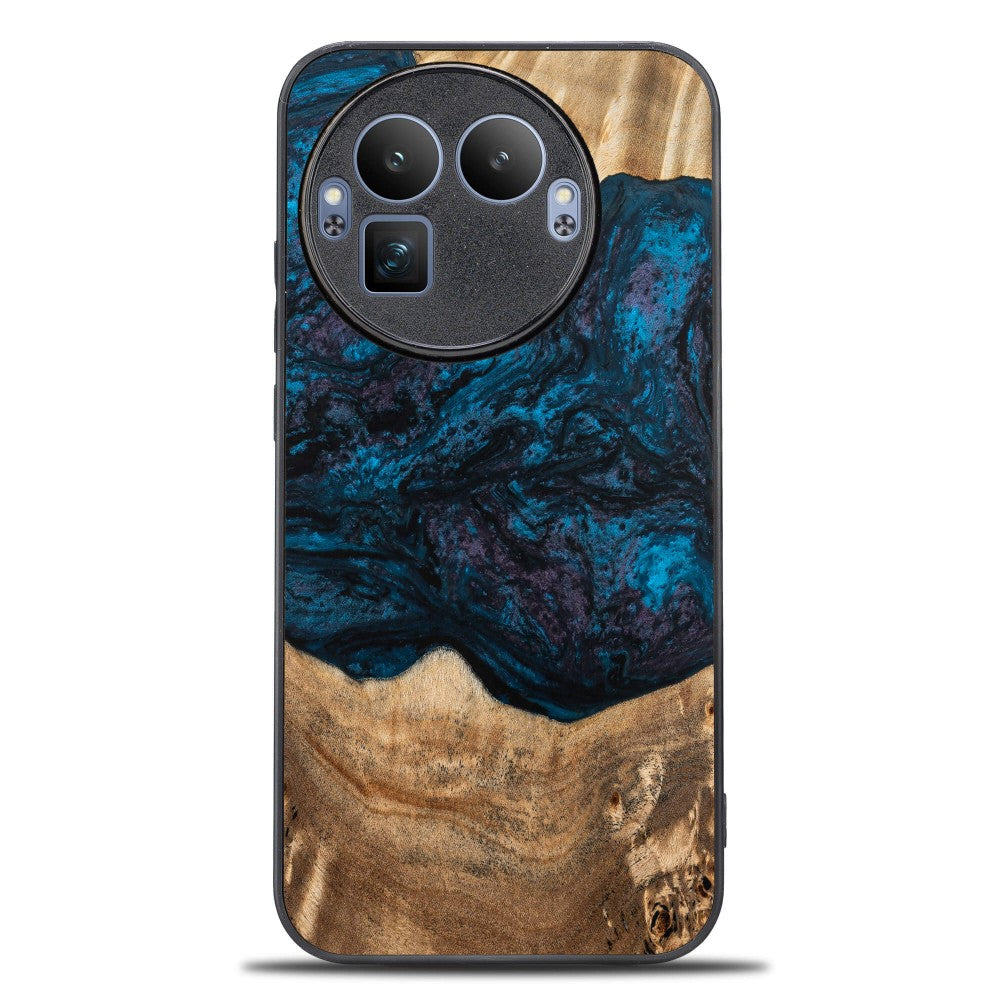 Holzhülle für Realme GT 8 Pro, Bewood Unique Planets Neptun