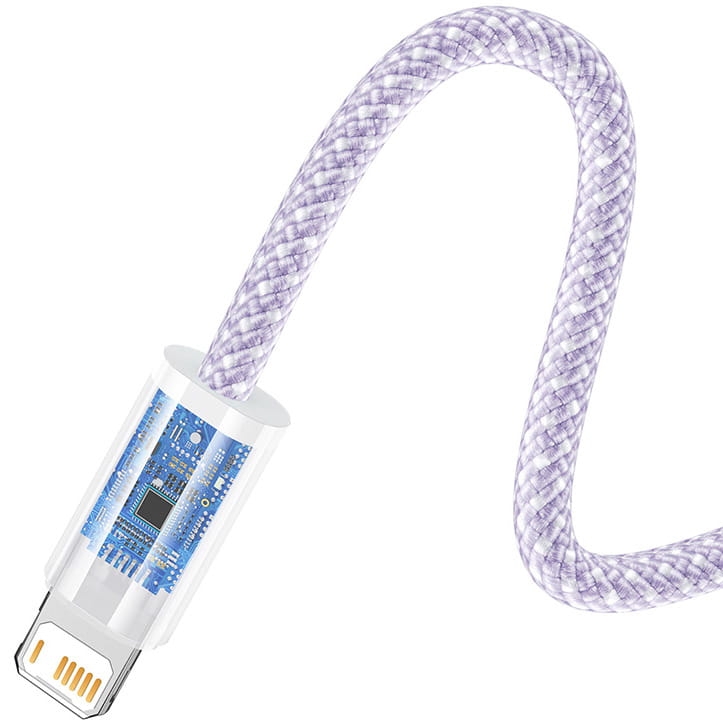 Dynamic Series Baseus USB-A zu Lightning 20W PD Kabel 2m, violett