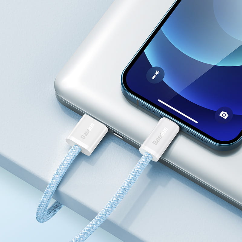 Dynamic Series Baseus USB-A zu Lightning 20W PD Kabel 2m, blau