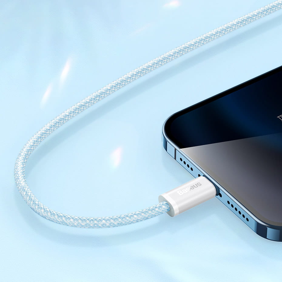 Dynamic Series Baseus USB-A zu Lightning 20W PD Kabel 2m, blau