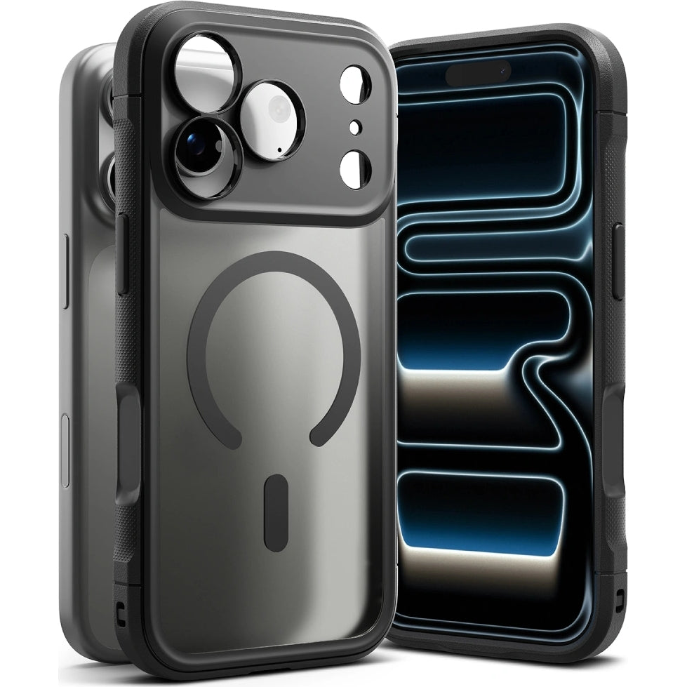 Handyhülle für iPhone 18 Pro / 17 Pro, Ringke Fusion Bold Magnetic mit MagSafe, Mattes Schwarz (1/10)