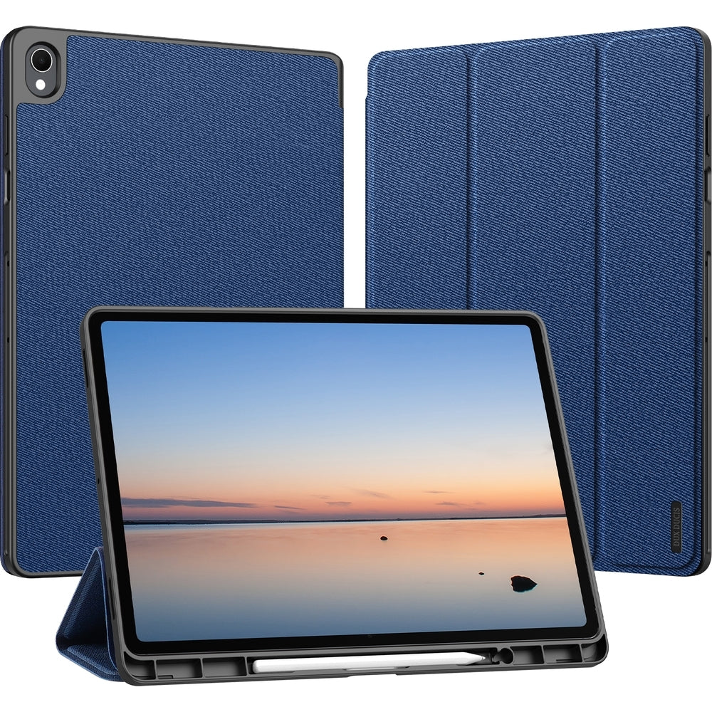 Schutzhülle mit Klappe für Galaxy Tab S12 Plus, Dux Ducis Domo, Blau (1/13)