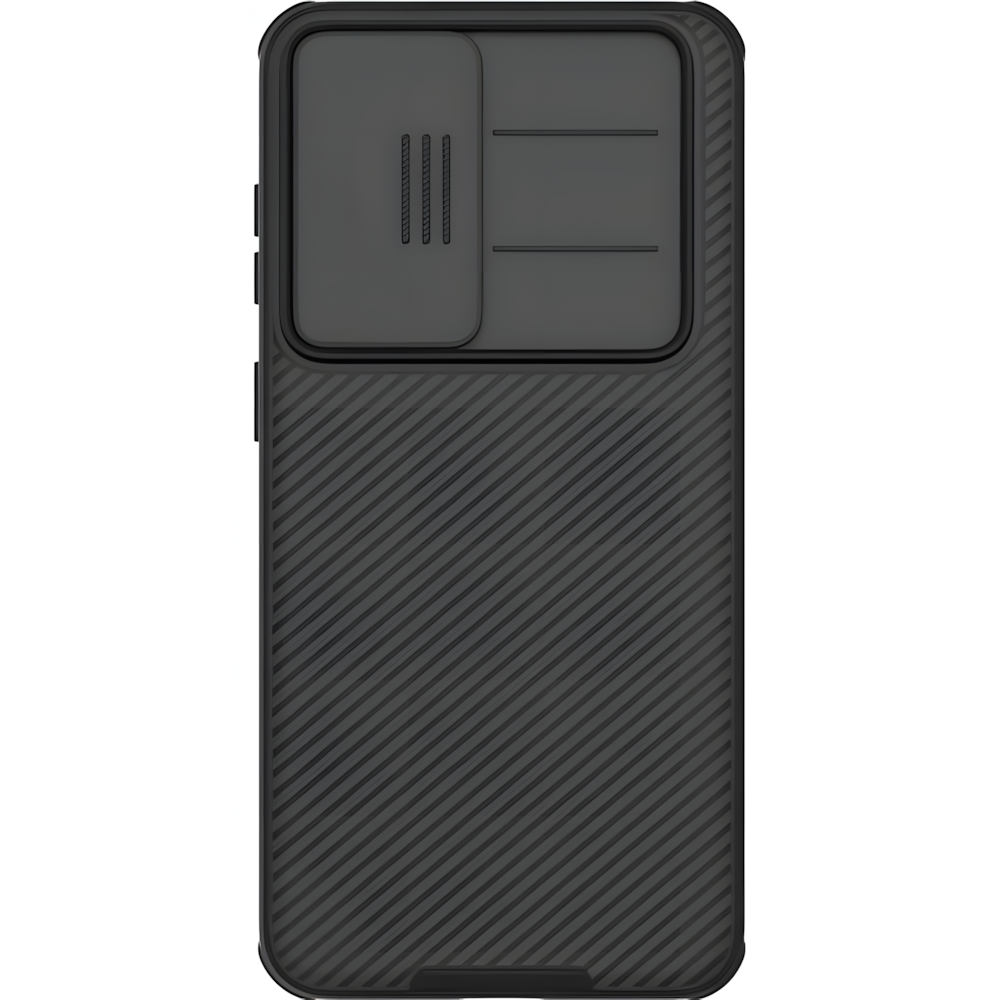 Handyhülle mit Kameraschutz für Galaxy S26 FE, Nillkin CamShield Pro, Schwarz (1/6)