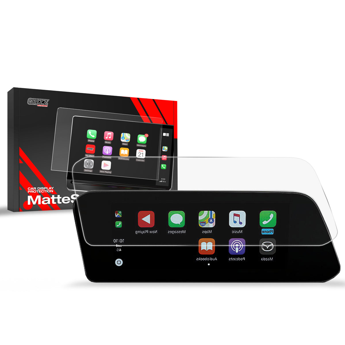Matte Autodisplayfolie für Mazda CX-30 10,25" (2019-2026), Grizz Protector
