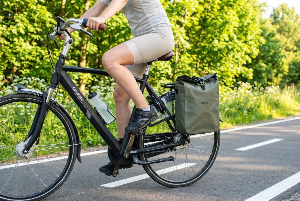 Fahrradtasche für den Gepäckträger, Vayox VA0444G 25L, Grün
