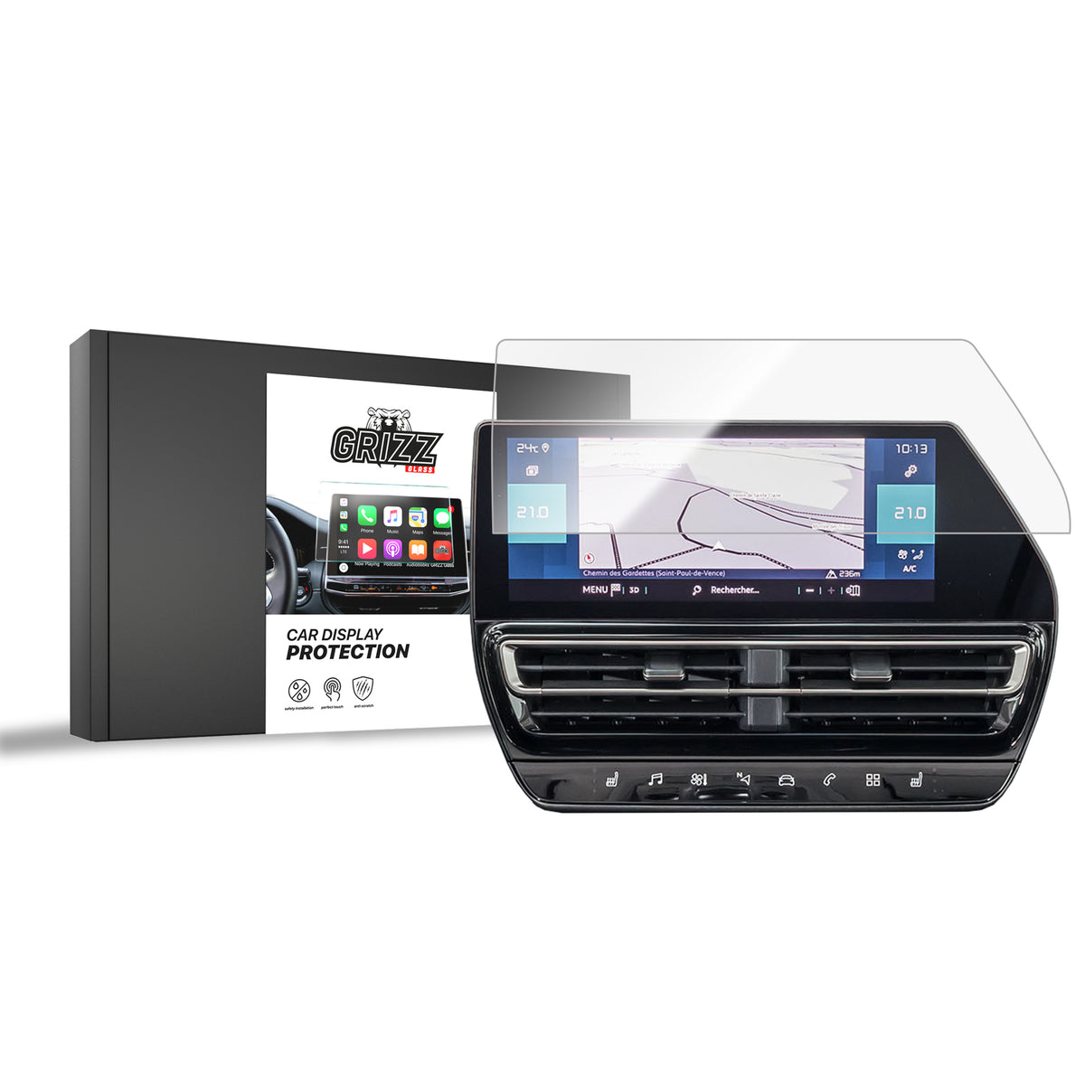 Keramische Autodisplayfolie für Citroen C5 Aircross (2022-2026), Grizz Protector