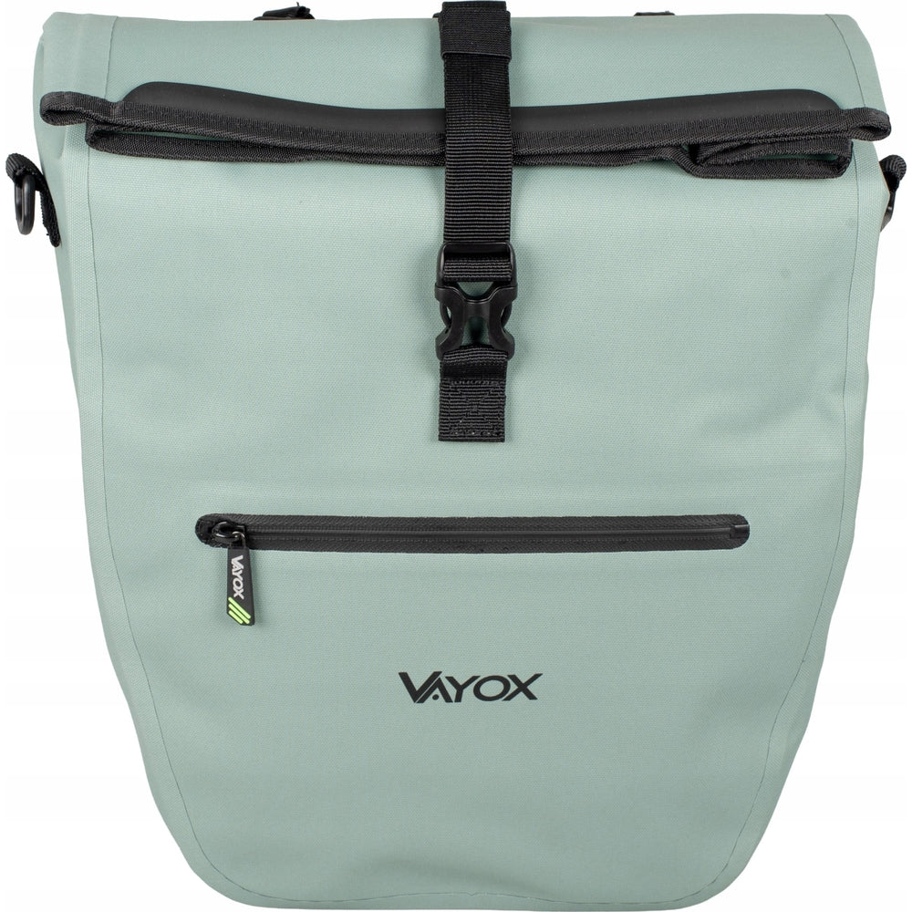 Fahrradtasche für den Gepäckträger, Vayox VA0445M 25L, Mintgrün