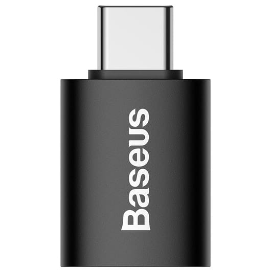 Baseus Ingenuity, Mini OTG Adapter, USB-C auf USB-A Adapter, schwarz