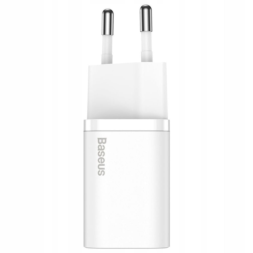 Wandladegerät Baseus Super Si QC USB-C, 30W, Weiß