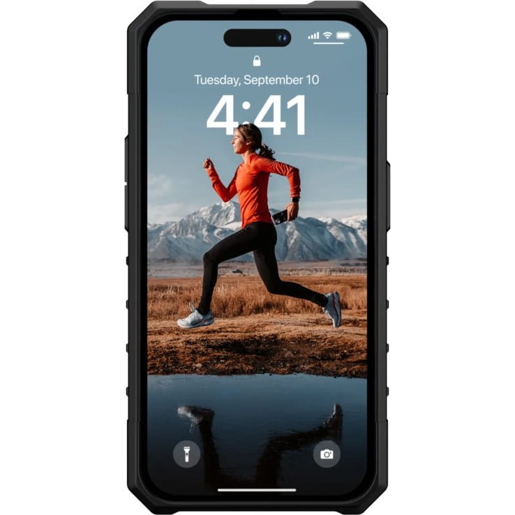 Schutzhülle UAG Plasma für iPhone 14 Pro, Transparent-Rauchfarben