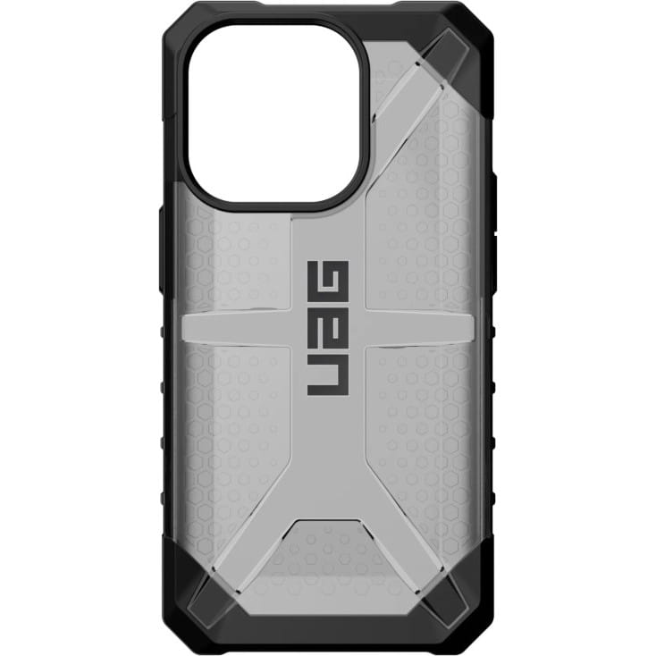 Schutzhülle UAG Plasma für iPhone 14 Pro, Transparent-Rauchfarben