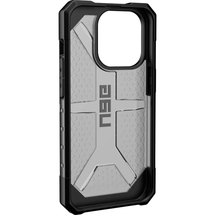 Schutzhülle UAG Plasma für iPhone 14 Pro, Transparent-Rauchfarben