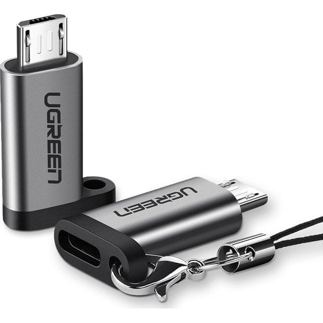 Adapter von USB-C auf MicroUSB Ugreen, Grau