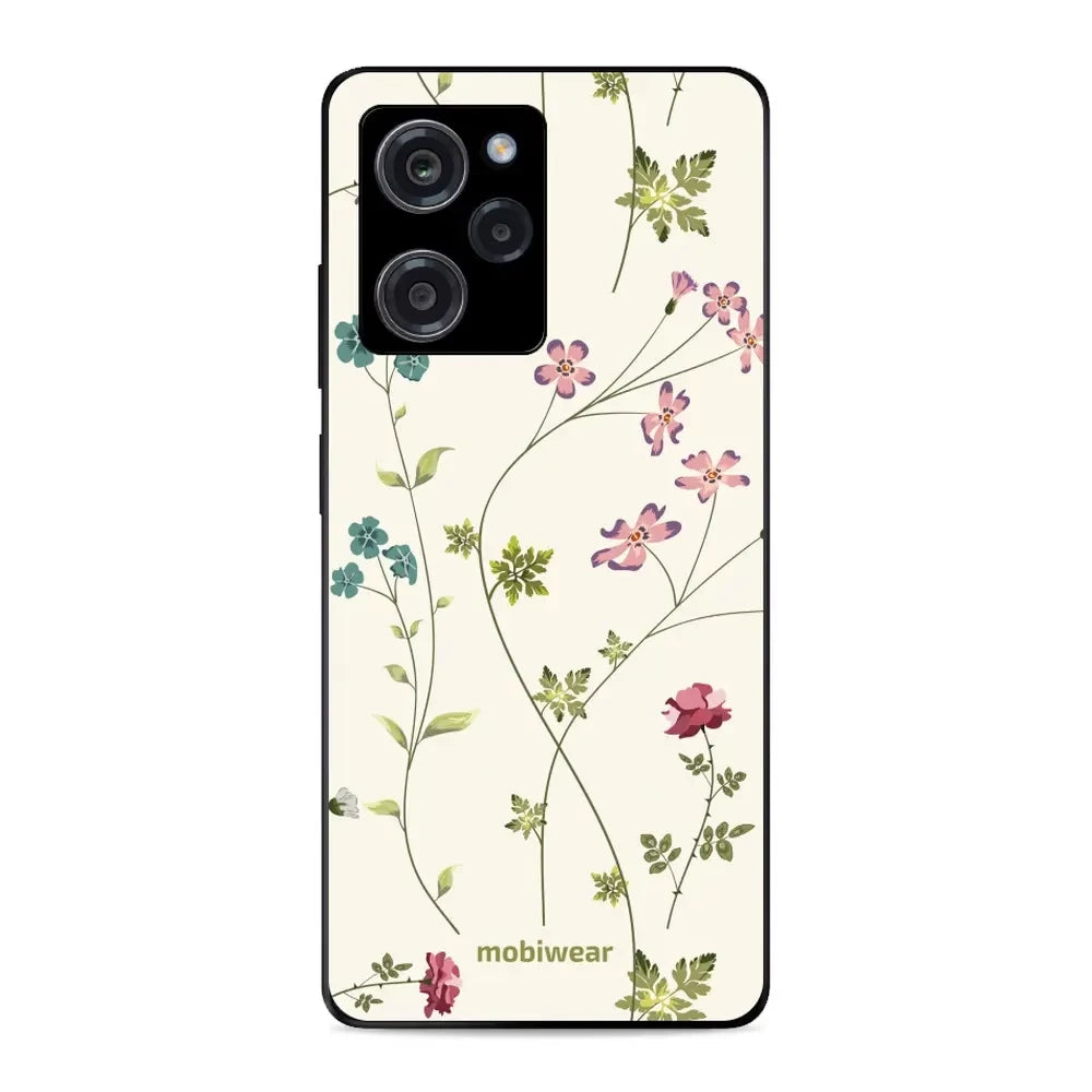 Handyhülle für Xiaomi POCO X5 Pro, Mobiwear Glossy Case, Idyllische Blüte