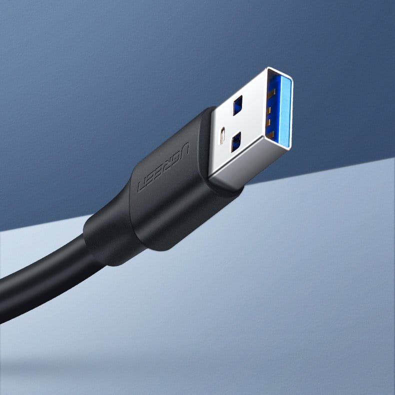 Adapterkabel USB (Buchse) - USB (Stecker), Ugreen 3.0, 5 Gbps, 1,5 m, Schwarz