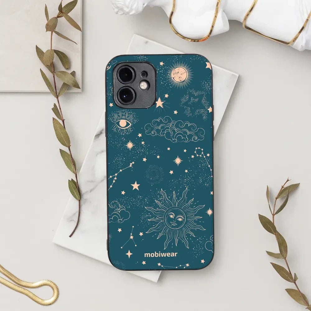 Handyhülle für Galaxy A32 5G, Mobiwear Glossy Case, Astraler Staub