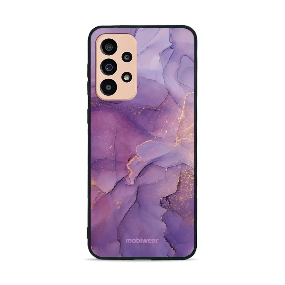 Handyhülle für Galaxy A33 5G, Mobiwear Glossy Case, Violett