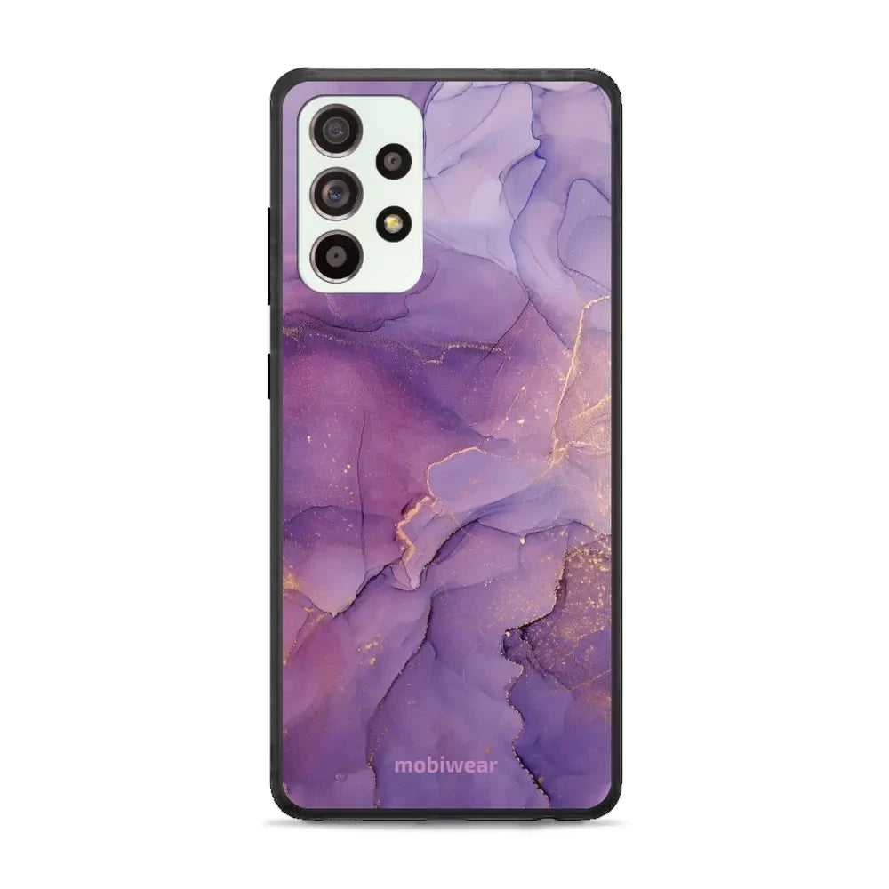 Handyhülle für Galaxy A52, Mobiwear Glossy Case, Violett