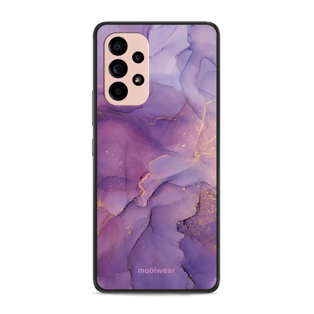 Handyhülle für Galaxy A53 5G, Mobiwear Glossy Case, Violett