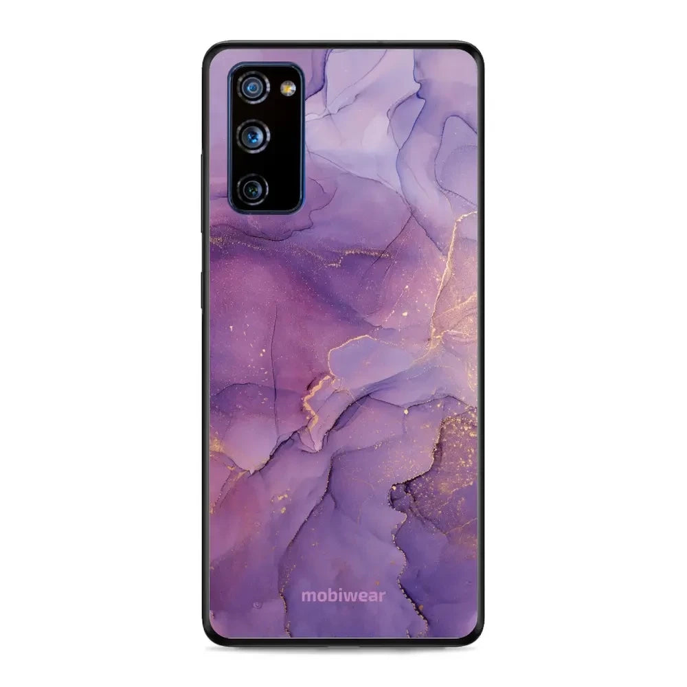 Handyhülle für Galaxy S20 FE, Mobiwear Glossy Case, Violett