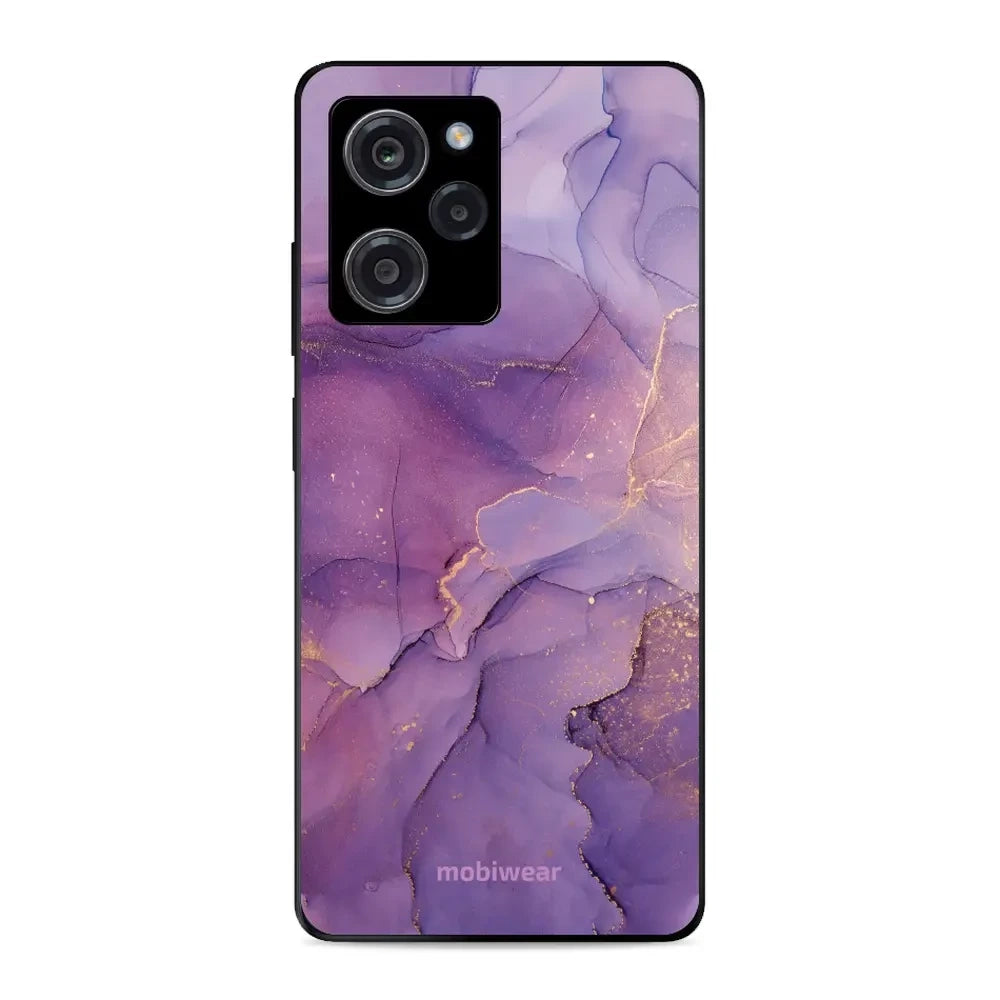 Handyhülle für Xiaomi Poco X5 Pro, Mobiwear Glossy Case, Violett