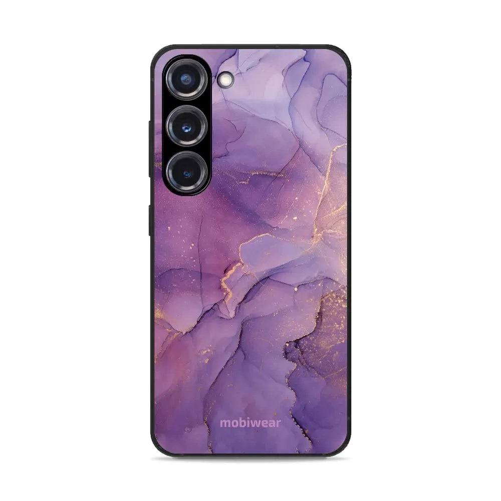 Handyhülle für Galaxy S23 Plus, Mobiwear Glossy Case, Violett