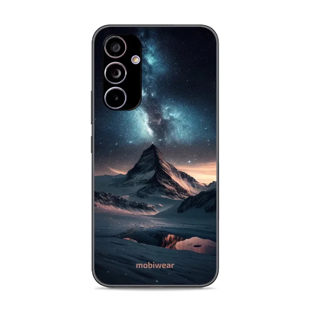 Handyhülle für Galaxy A54 5G, Mobiwear Glossy Case, Nachtberg