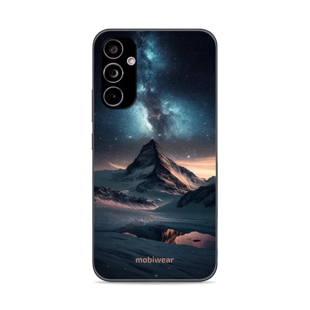 Handyhülle für Galaxy A34 5G, Mobiwear Glossy Case, Nachtberg