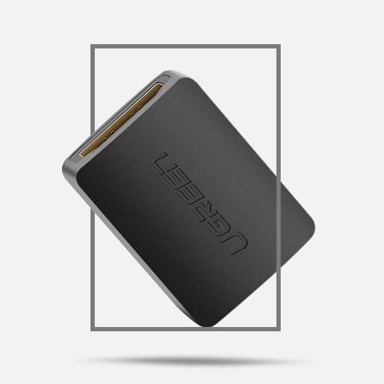 Ugreen High Speed HDMI Kabel Adapter/Stecker, Schwarz