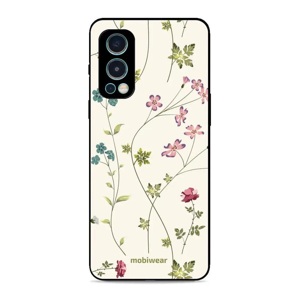 Handyhülle für OnePlus Nord 2 5G, Mobiwear Glossy Case, Idyllische Blüte