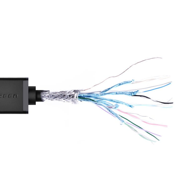 Adapterkabel HDMI (Buchse) - mini HDMI (Stecker), Ugreen 4K, 60Hz, 10 Gbps, 22 cm, Schwarz