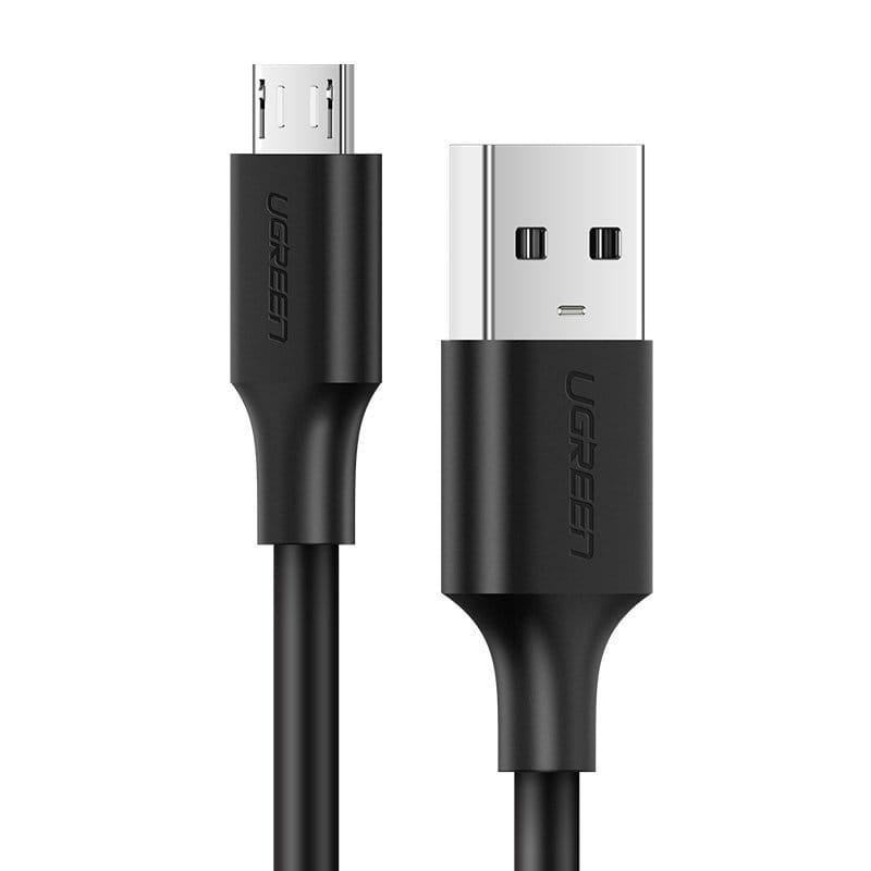 Kabel UGREEN USB-A für Micro-USB 480 Mbps, 1,5 m, Schwarz