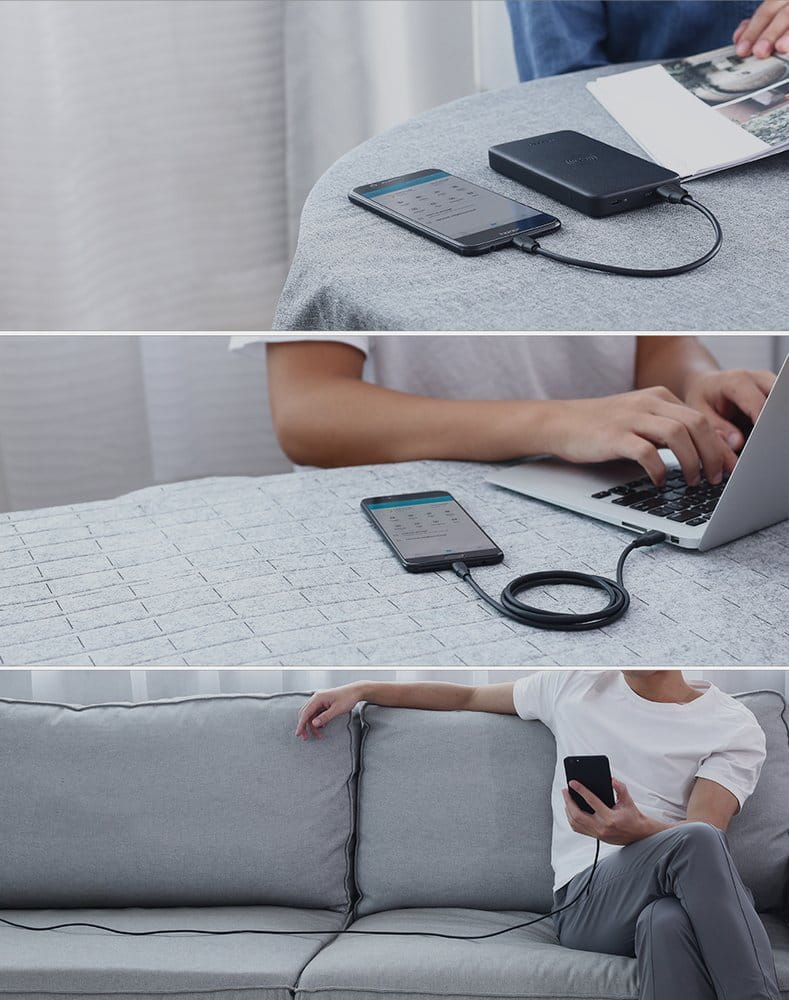 Kabel UGREEN USB-A für Mini-USB 480 Mbps, 2 m, Schwarz