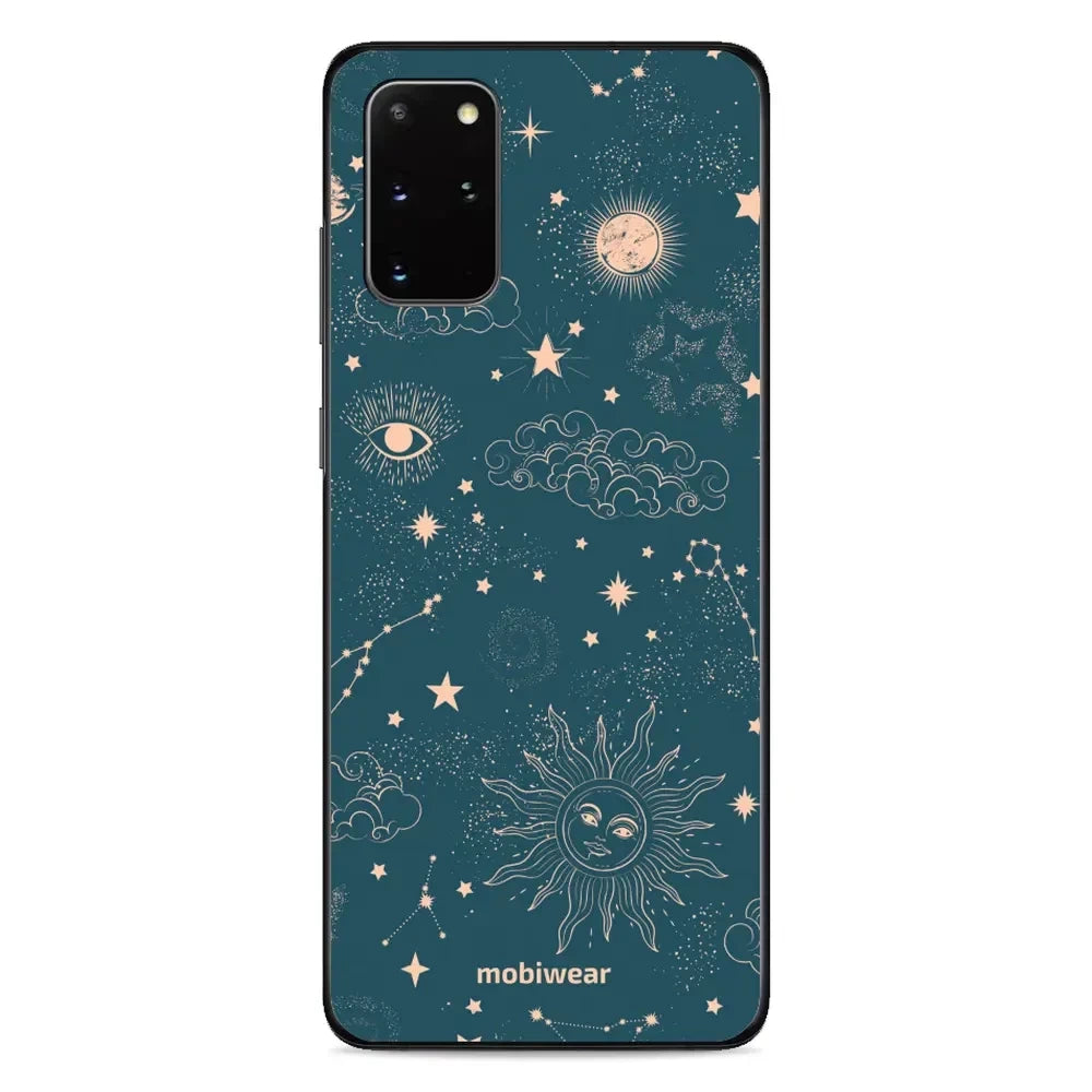 Handyhülle für Galaxy S20 Plus, Mobiwear Glossy Case, Astraler Staub