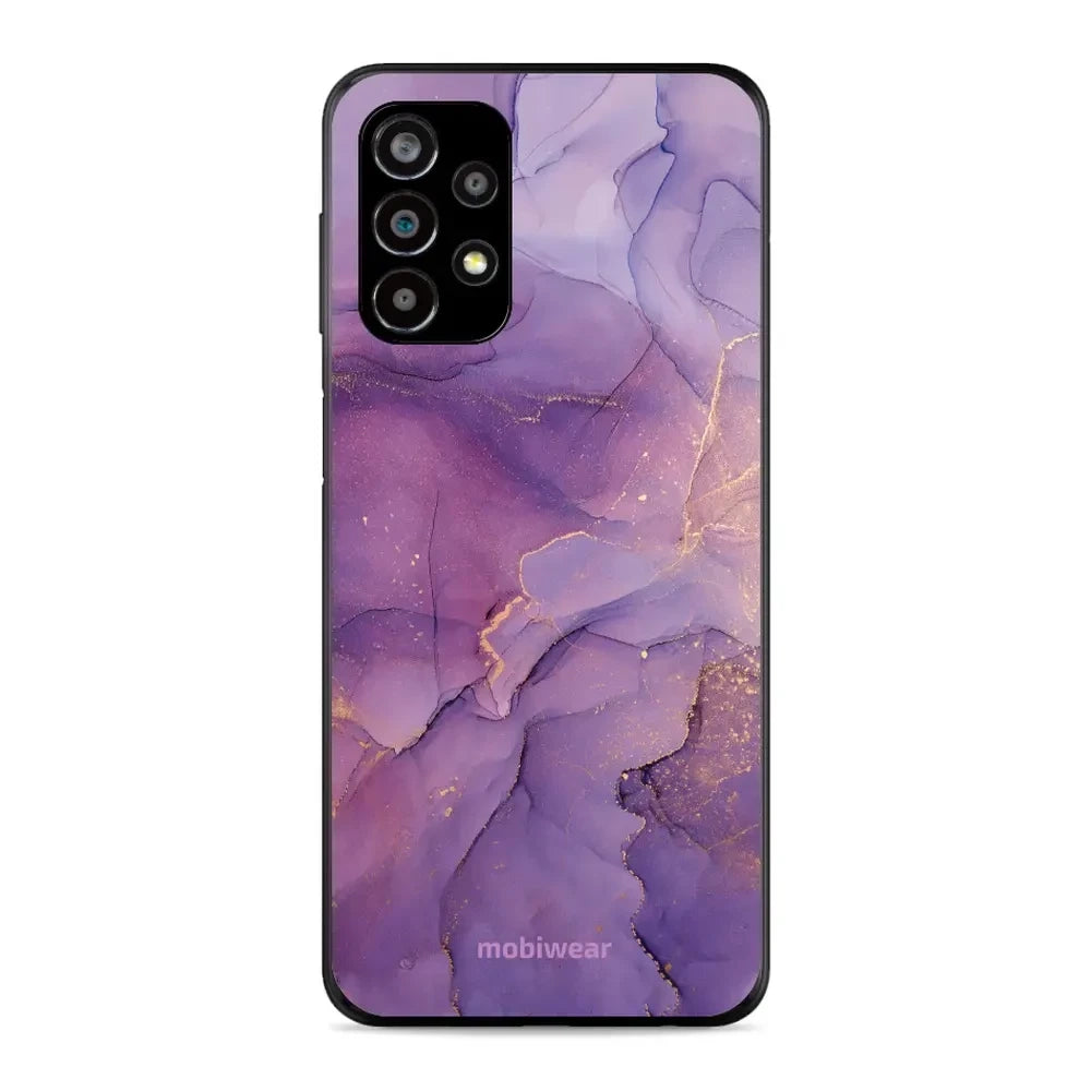 Handyhülle für Galaxy A23 4G, Mobiwear Glossy Case, Violett