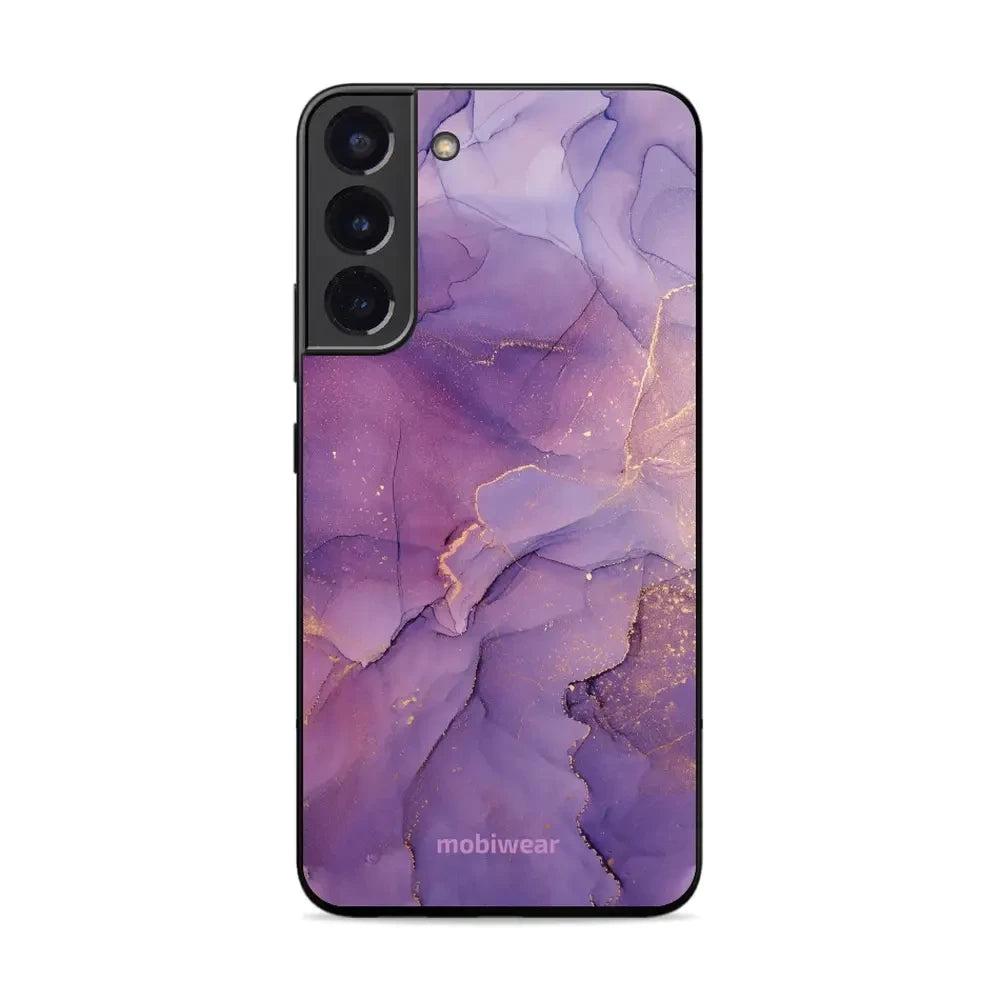 Handyhülle für Galaxy S22 Plus, Mobiwear Glossy Case, Violett