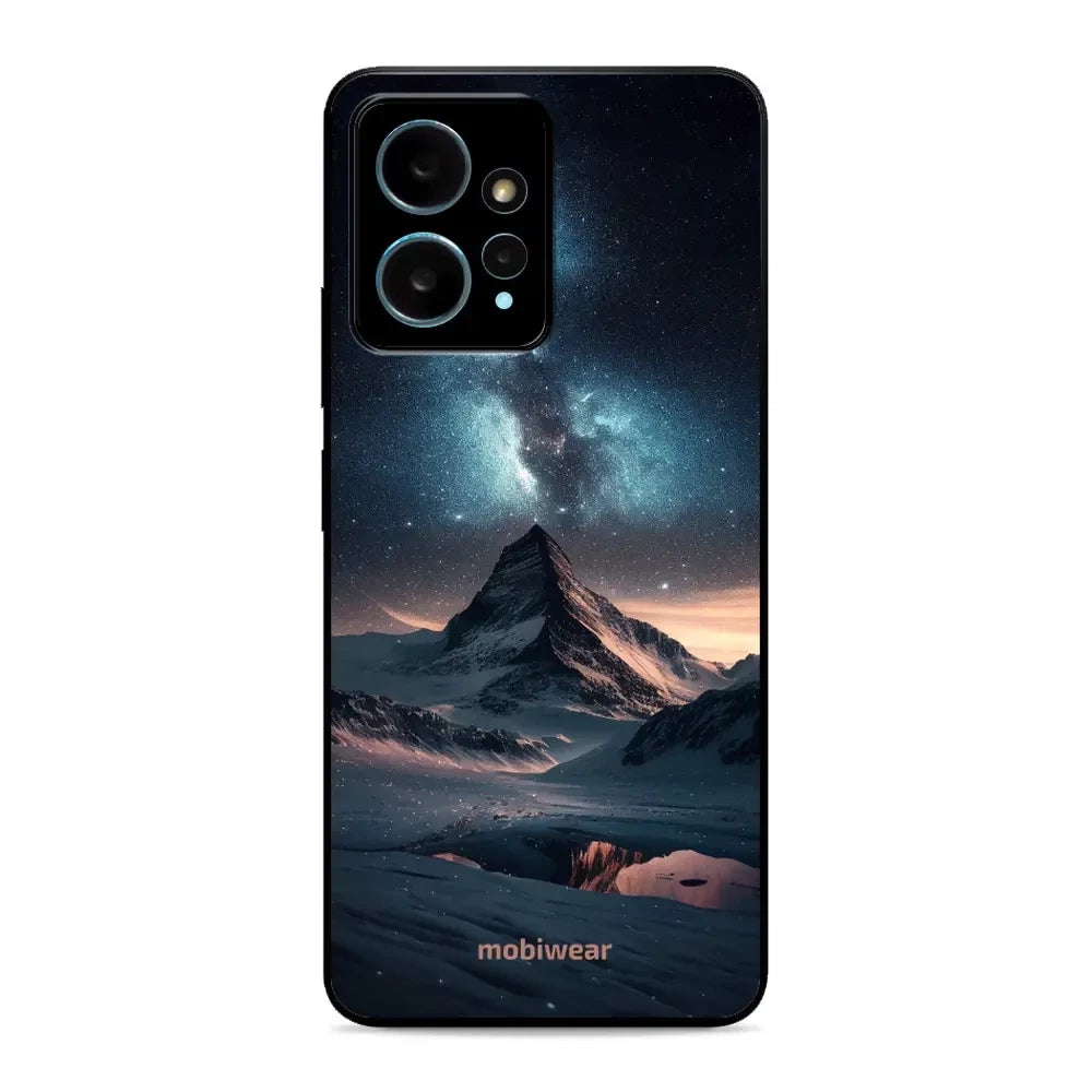 Handyhülle für Xiaomi Redmi Note 12 4G, Mobiwear Glossy Case, Nachtberg