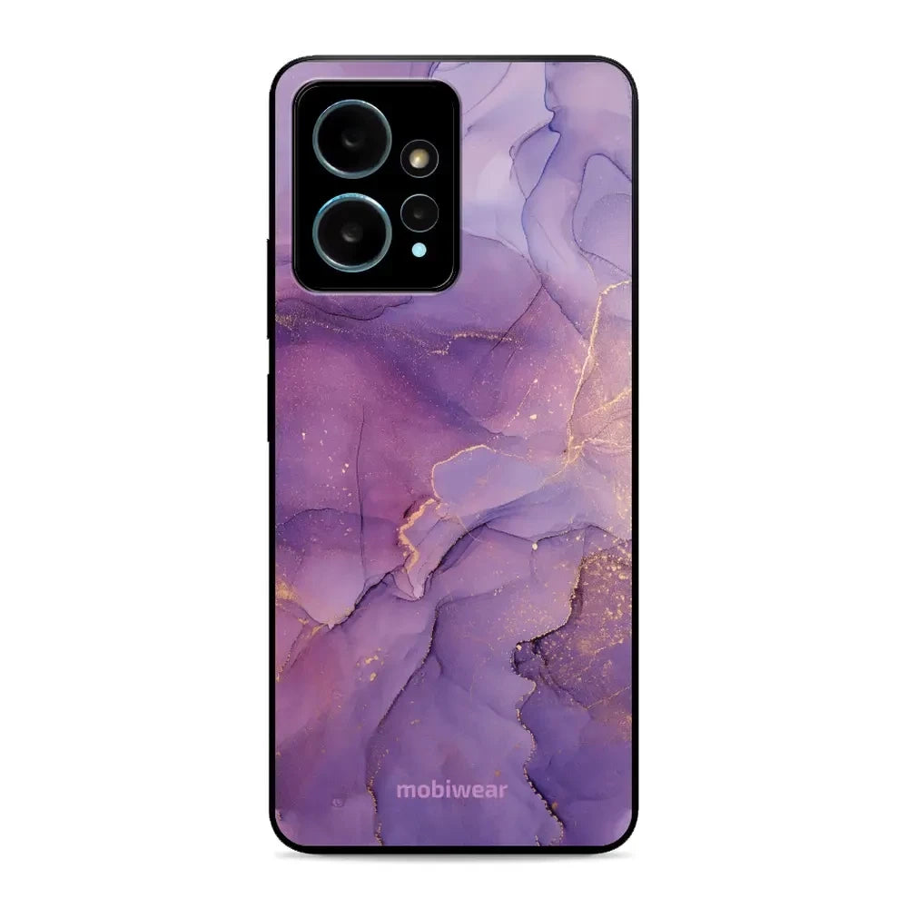 Handyhülle für Xiaomi Redmi Note 12 4G, Mobiwear Glossy Case, Violett