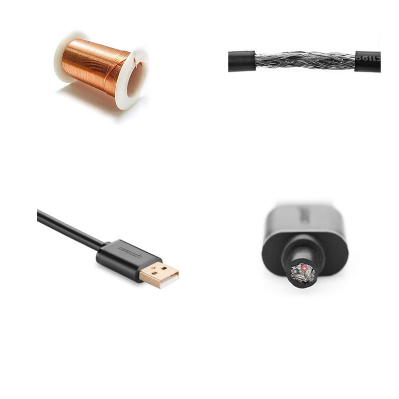 Ugreen USB 2.0 aktives Extenderkabel 480 Mbps, 10m, Schwarz