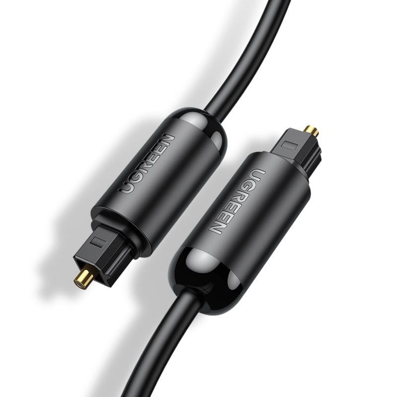 Optisches Kabel zu Toslink SPDIF, Ugreen, 1,5 m, Schwarz