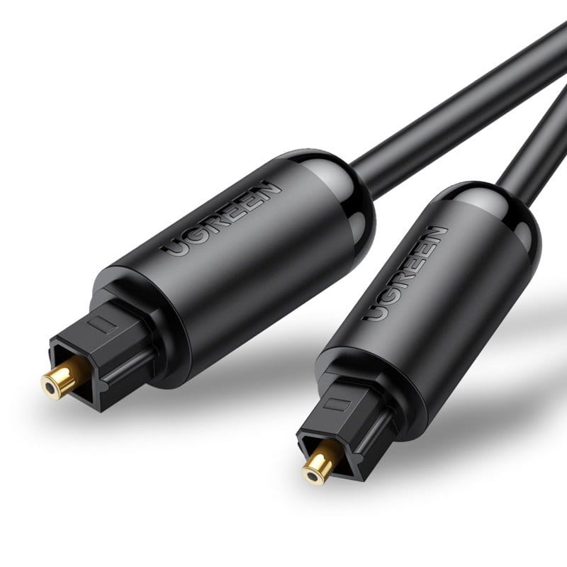 Optisches Kabel zu Toslink SPDIF, Ugreen, 1,5 m, Schwarz